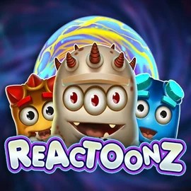 Reactoonz game by Play’n GO – logo hosted on Casino Sky